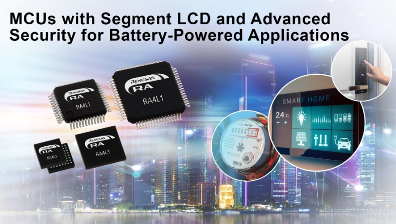 Renesas launches new MCUs with proprietary low-power tech delivering 168 µA/MHz