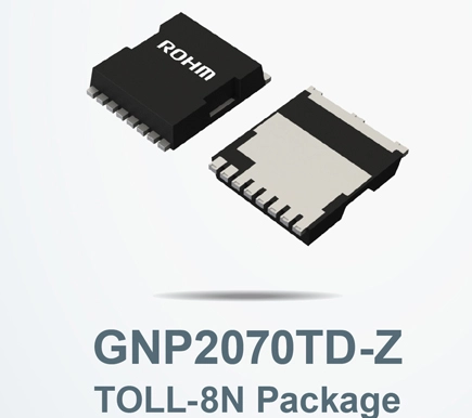 ROHM to make 650V GaN HEMTs in the TO-LeadLess package delivering high power density
