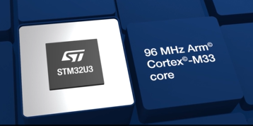 Low power Arm Cortex-M33 STM32U3 MCUs from STMicro: 1.6µA stop current and 117 Coremark/mW