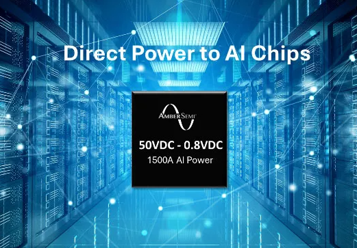 AmberSemi's new 50VDC to 0.8VDC solution promises major efficiency gains for AI chips at APEC 2025 Image