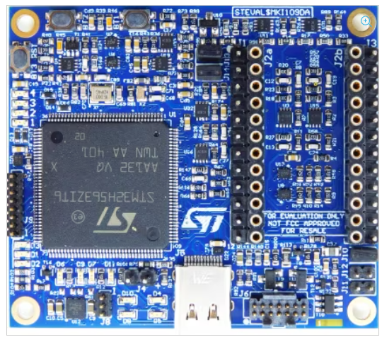 STMicroelectronics launched latest PnP MEMS sensor evaluation board powered by STM32H5 MCU Image