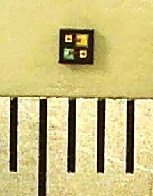 Space saving world's smallest PPG sensor for health monitoring wearables