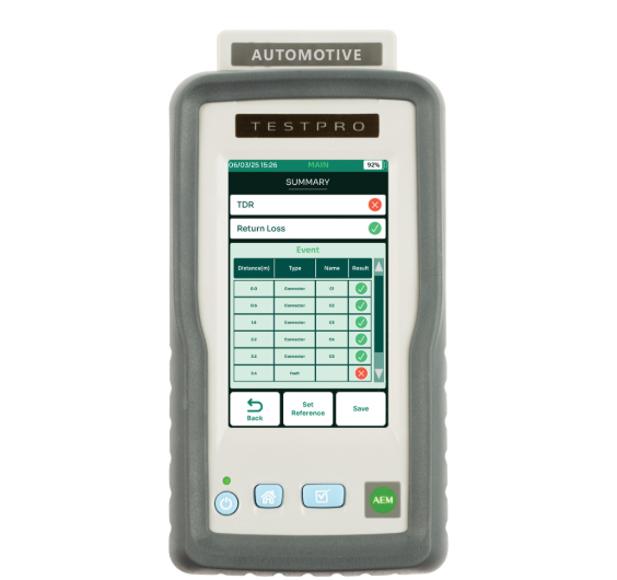 AEM introduces 6 GHz test adapters for enhanced automotive cable diagnostics and manufacturing