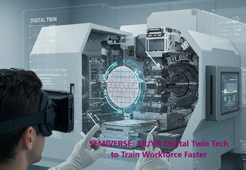 Semiverse and digital twin: Application of AR/VR in semiconductor fab address shortage of workforce  Image