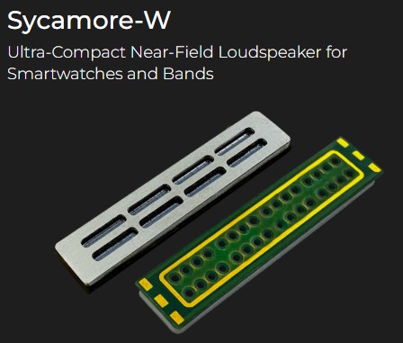 xMEMS introduces Sycamore-W speaker for smart watches and wearable fitness bands Image