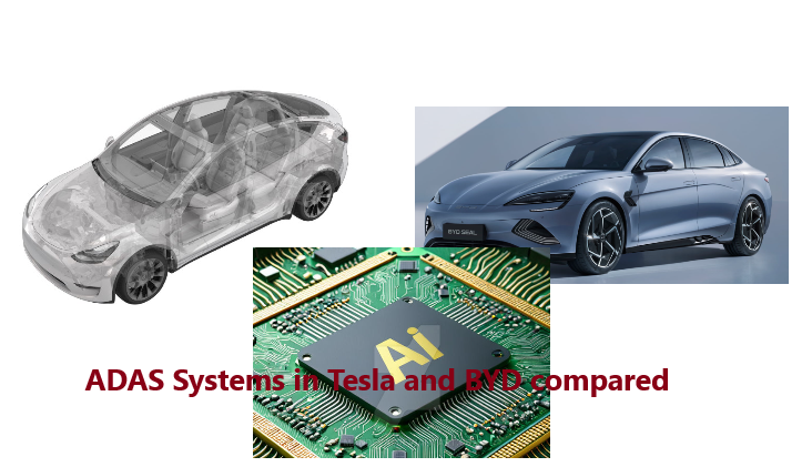 Evolution of semiconductor-powered ADAS Systems of Tesla and BYD: A guide for ADAS chip design engineers Image