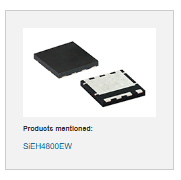 Vishay Intertechnology introduces 80 V MOSFET in powerPAK 8x8SW package with 0.88 mW on-resistance