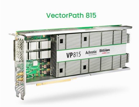 Achronix launches VectorPath 815 FPGA accelerator card for AI and HPC applications