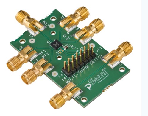 pSemi introduces PE42448 SP4T RF switch with high linearity on UltraCMOS+ platform
