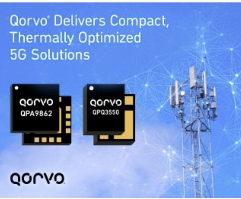 Qorvo introduces compact RF components for 5G infrastructure