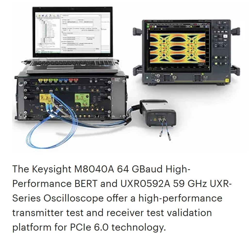 Keysight supports AMD in demonstrating PCI Express compliance at 64 GT/s