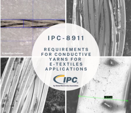 New IPC-8911 Standard Sets Global Benchmark for Conductive Yarns in E-Textiles