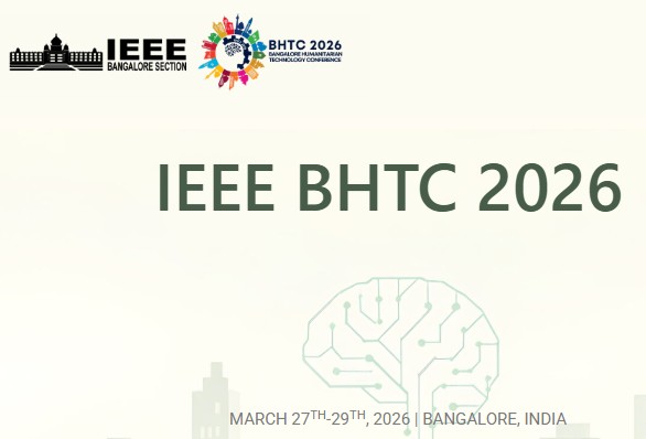 IEEE BHTC 2026 to Explore AI for Sustainability in Bangalore
