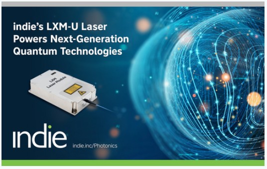 indie’s LXM-U Laser Enhances Quantum Computing and Secure Communications with Ultra-Low Noise Technology