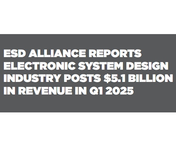 Electronic System Design Industry Sees 12.8% Revenue Growth to $5.1 Billion in Q1 2025, Driven by Semiconductor IP and Regional Expansion