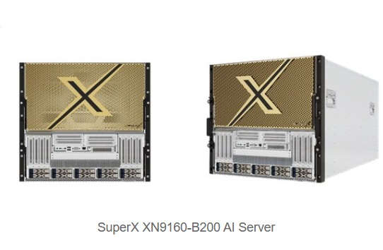 SuperX Launches XN9160-B200 AI Server with NVIDIA Blackwell GPU for Advanced AI and HPC Workloads