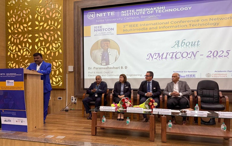 3rd IEEE International Conference on Networks, Multimedia, and Information Technology (NMITCON-2025) Successfully Held at NMIT, Bengaluru