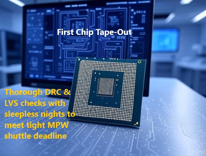 First Semiconductor chip Tape-Out: IC Product Startup’s Survival Test
