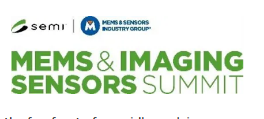 AI-Driven MEMS and Imaging Sensors Summit to Highlight Europe’s Role in Sensing Innovation
