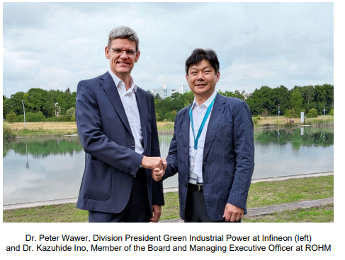 ROHM and Infineon Partner on SiC Power Semiconductor Packages to Boost Design Flexibility