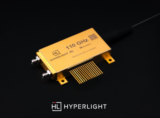 HyperLight Launches 110 GHz IQ Modulators for AI-Optimized 240 GBaud Coherent Optical Systems