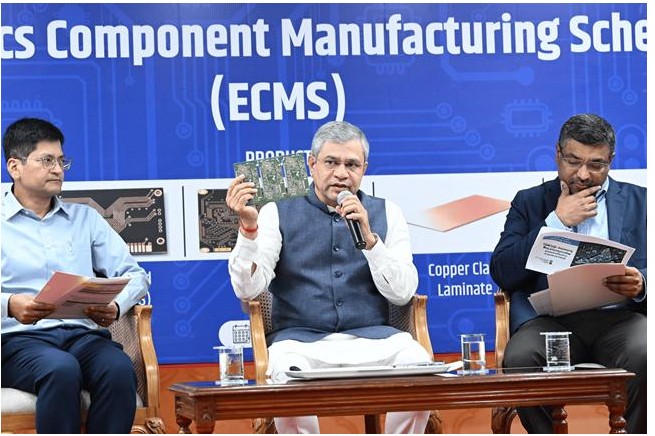India Approves ₹5,532 Crore Electronics Component Projects Under ECMS Amid 249 Applications