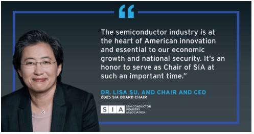 AMD's Dr. Lisa Su Takes Helm of Semiconductor Industry Association Amid Push for U.S. Chip Leadership