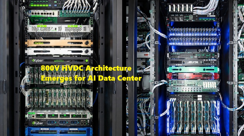 2025 Electronics Design Trends: 800V HVDC Architecture Emerges for AI Data Center Power Delivery