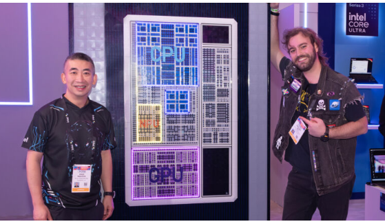Intel Displays 42,000-Piece LEGO Model of Core Ultra Series 3 Processor at CES 2026
