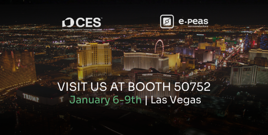 e-peas Debuts AEM15820 PMIC at CES 2026 for Hybrid Indoor-Outdoor PV Energy Harvesting