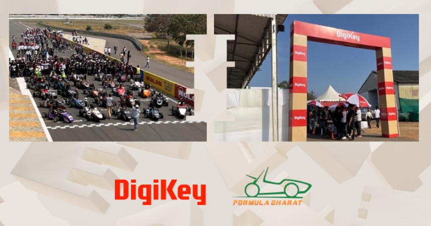 DigiKey Announces Third Consecutive Platinum Sponsorship for Formula Bharat 2026 Student Engineering Competition