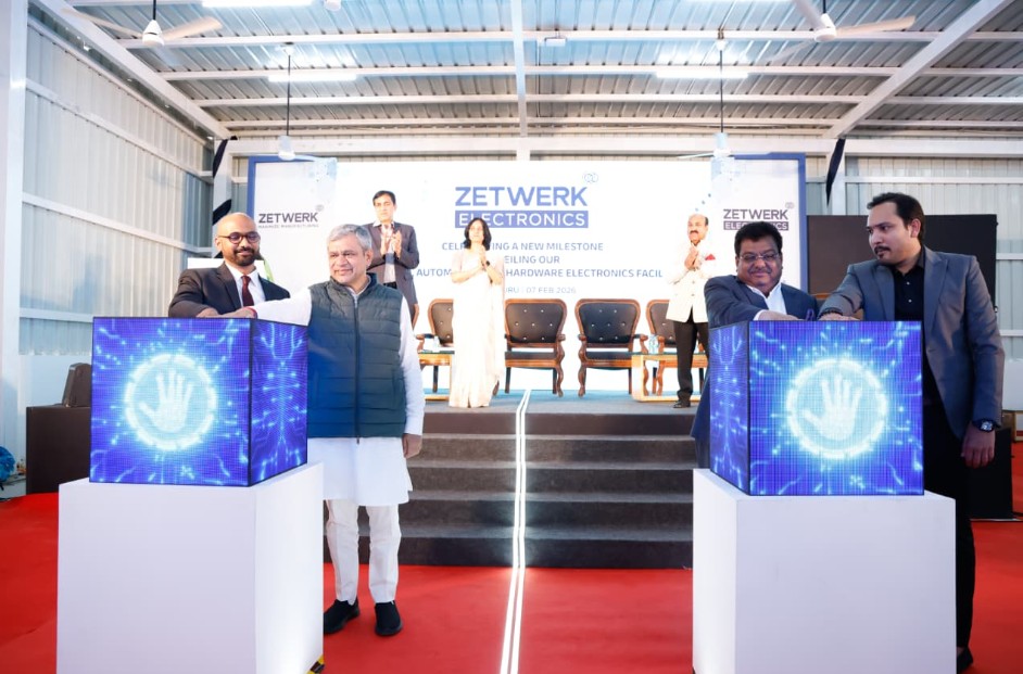Union Minister Ashwini Vaishnaw Inaugurates Zetwerk Electronics Manufacturing Unit in Bengaluru for Defence, Automotive, and IT Hardware