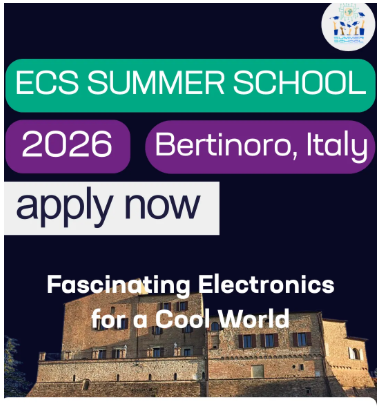 ECS Summer School 2026: Applications Open for EU Undergraduate STEM Students in Microelectronics