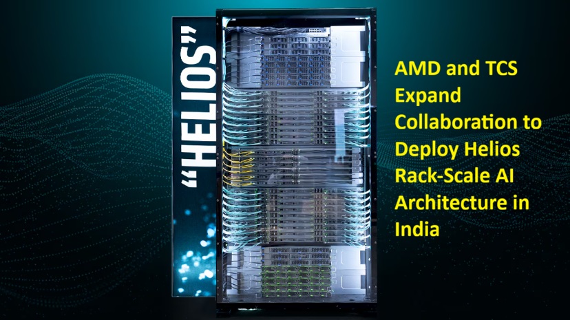 AMD and TCS Expand Collaboration to Deploy Helios Rack-Scale AI Architecture in India Supporting 200MW Capacity