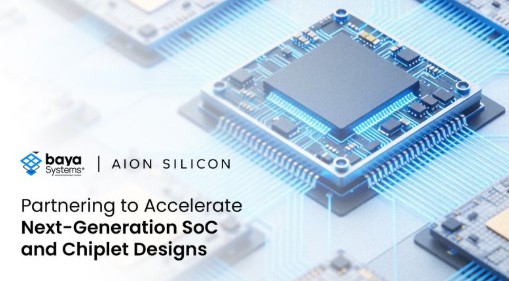 Baya Systems Partners with Aion Silicon on SoC and Chiplet Design Solution Amid Rising Chiplet Adoption in AI and HPC