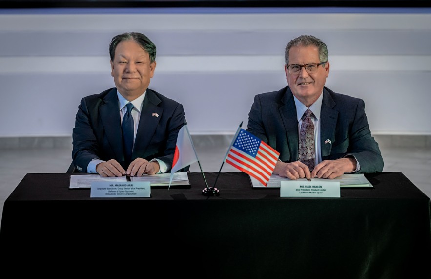 Mitsubishi Electric and Lockheed Martin Sign MOU for Geostationary Defense Communications Satellites Collaboration
