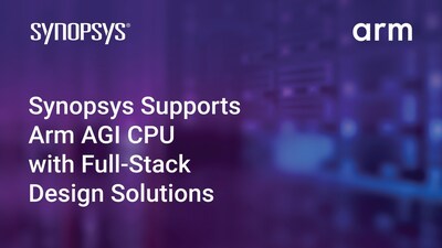 Synopsys Collaborates with Arm on New AGI CPU Using Full-Stack Design Solutions