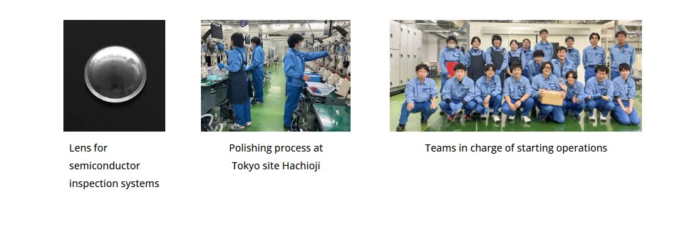 Konica Minolta Launches Lens Polishing Operations at Hachioji Tokyo Site for Semiconductor Inspection Equipment Optical Components