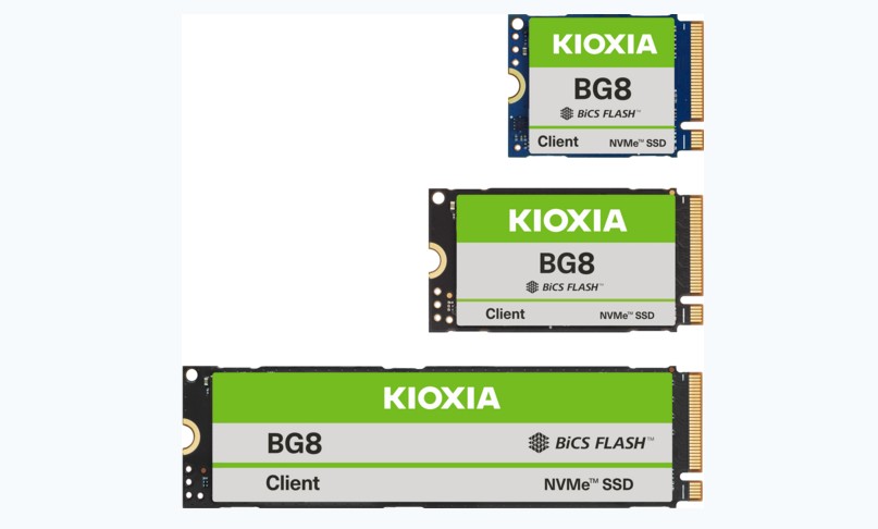 Kioxia BG8 Series PCIe 5.0 Client SSDs Announced for Mainstream PCs with Up to 10,300 MB/s Reads