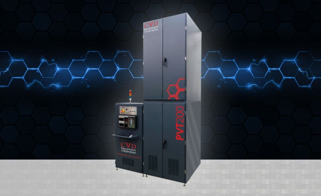 CVD Equipment Corporation Grows Single Crystal SiC Boules on PVT Systems with Stony Brook University