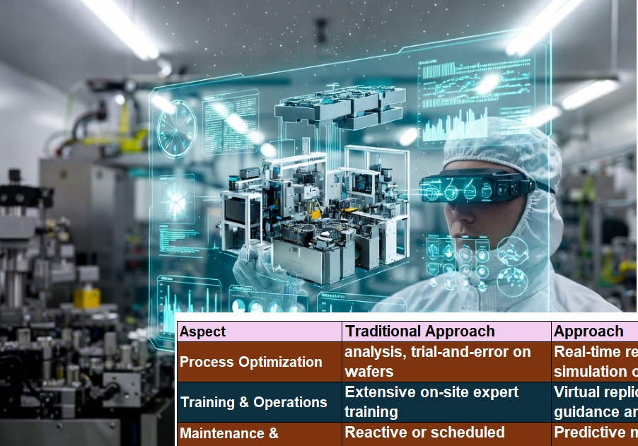 A Paradigm Shift in Semiconductor Manufacturing: The Power of Digital Twins and Virtual Fabs