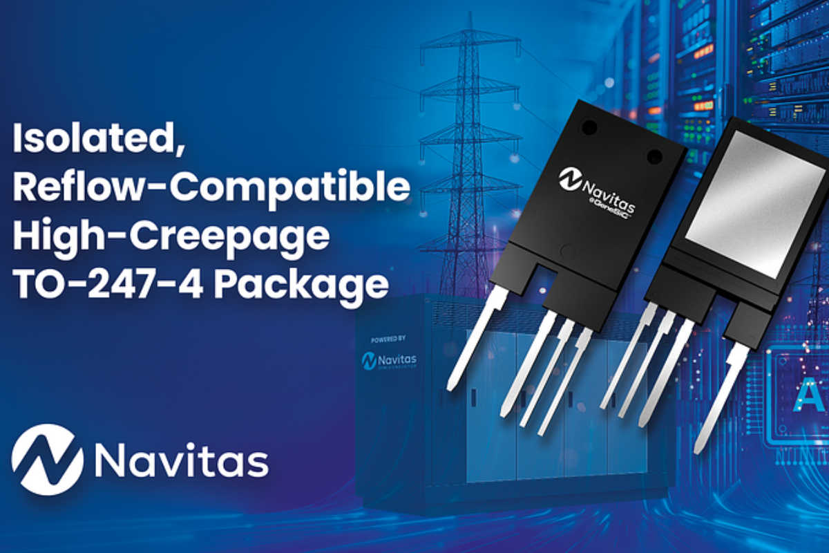 Navitas Launches a New SiC MOSFET Package That Simplifies High-Voltage Thermal Management