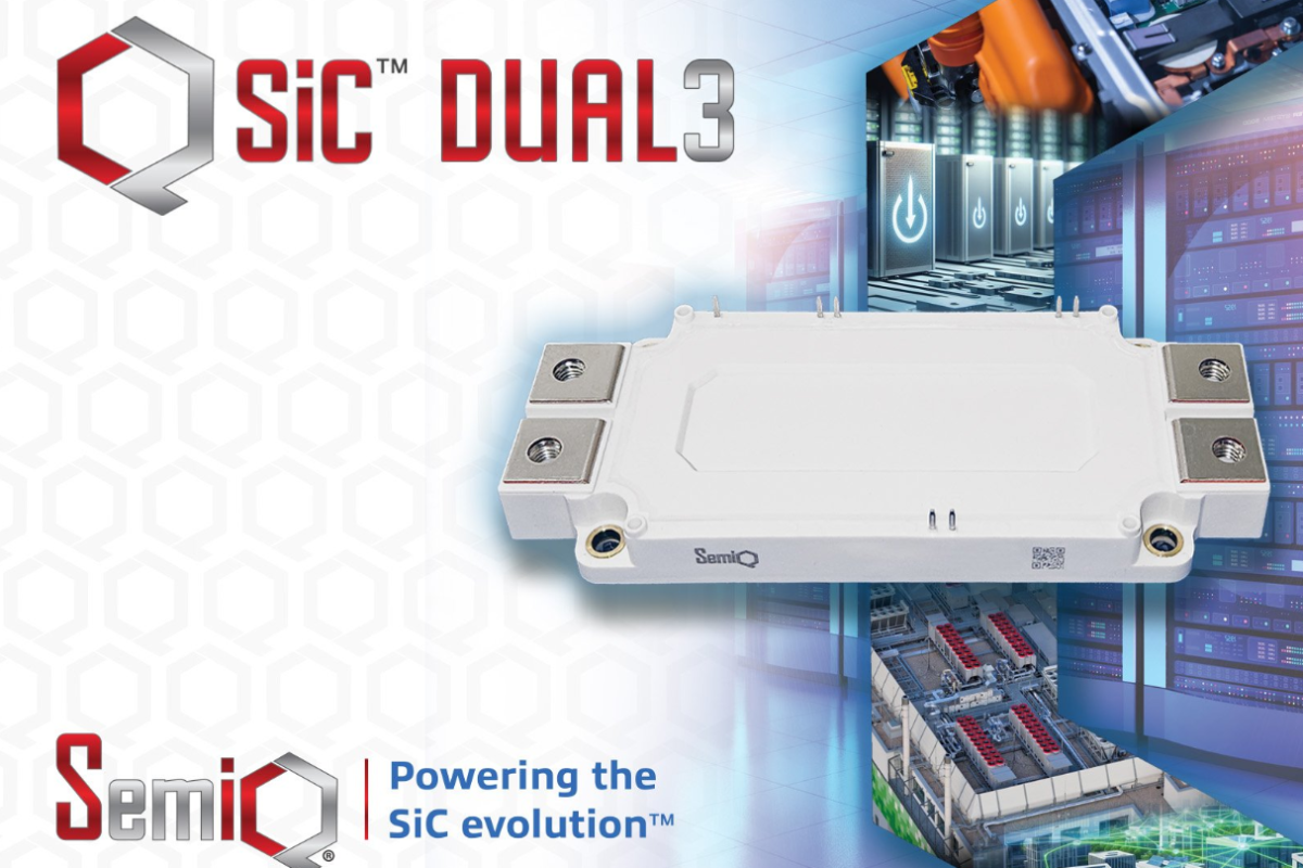 SemiQ Expands QSiC Dual3 SiC Module Family with Better Thermal Options and Higher Voltage Ratings