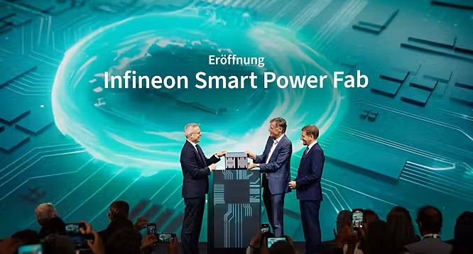 Infineon Opens Smart Power Fab in Dresden, Doubling Power Semiconductor Capacity with €5 Billion Investment