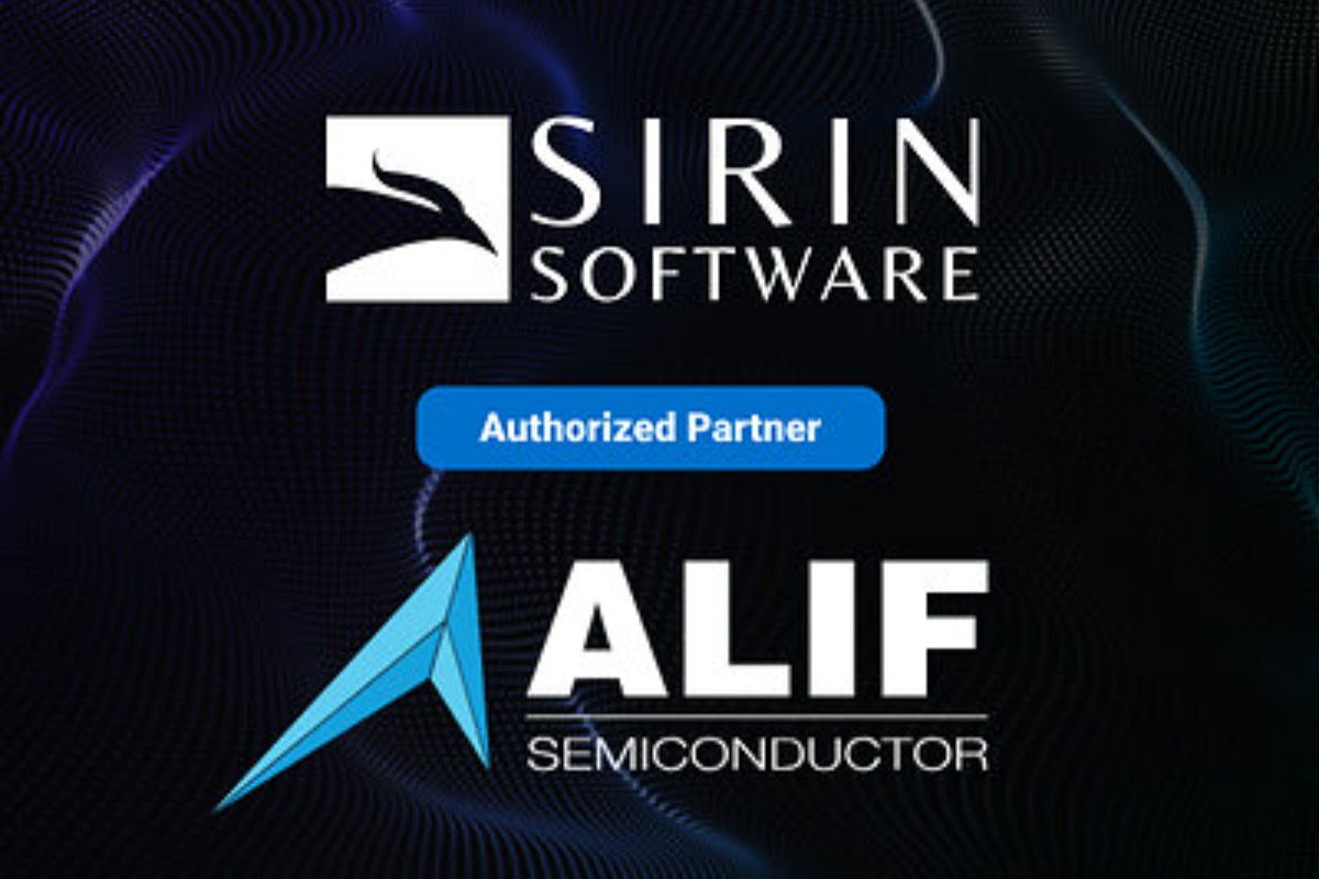 Sirin Software Named Authorized Design House in Alif Semiconductor Partner Ecosystem
