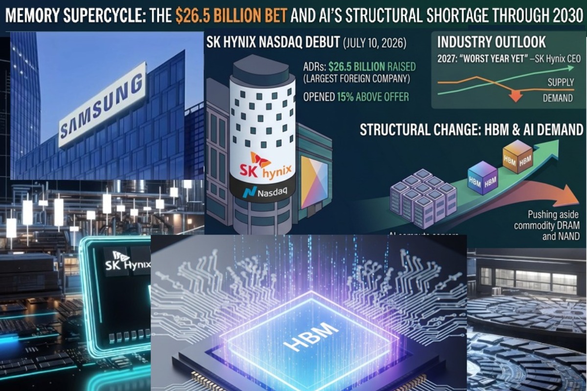 Semiconductor Memory’s Super-Profit Era: Shortage to 2030