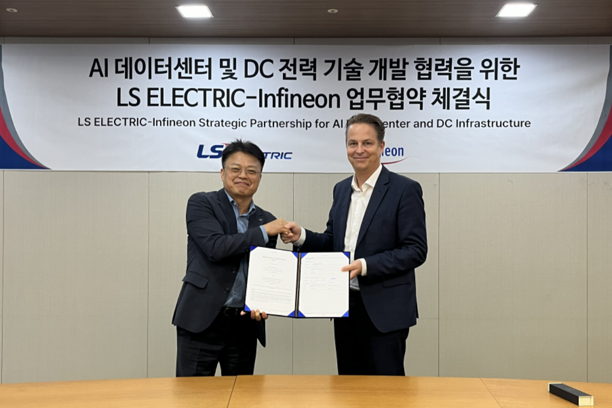 Infineon, LS ELECTRIC Partner on High-Efficiency DC Power Solutions for AI Data Centers