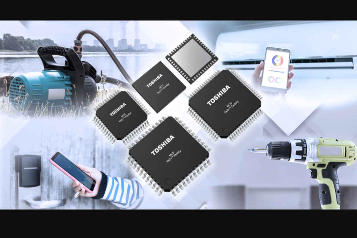  Toshiba Begins Mass Production of TXZ+ M4L Group Microcontrollers for Single-Motor Control
