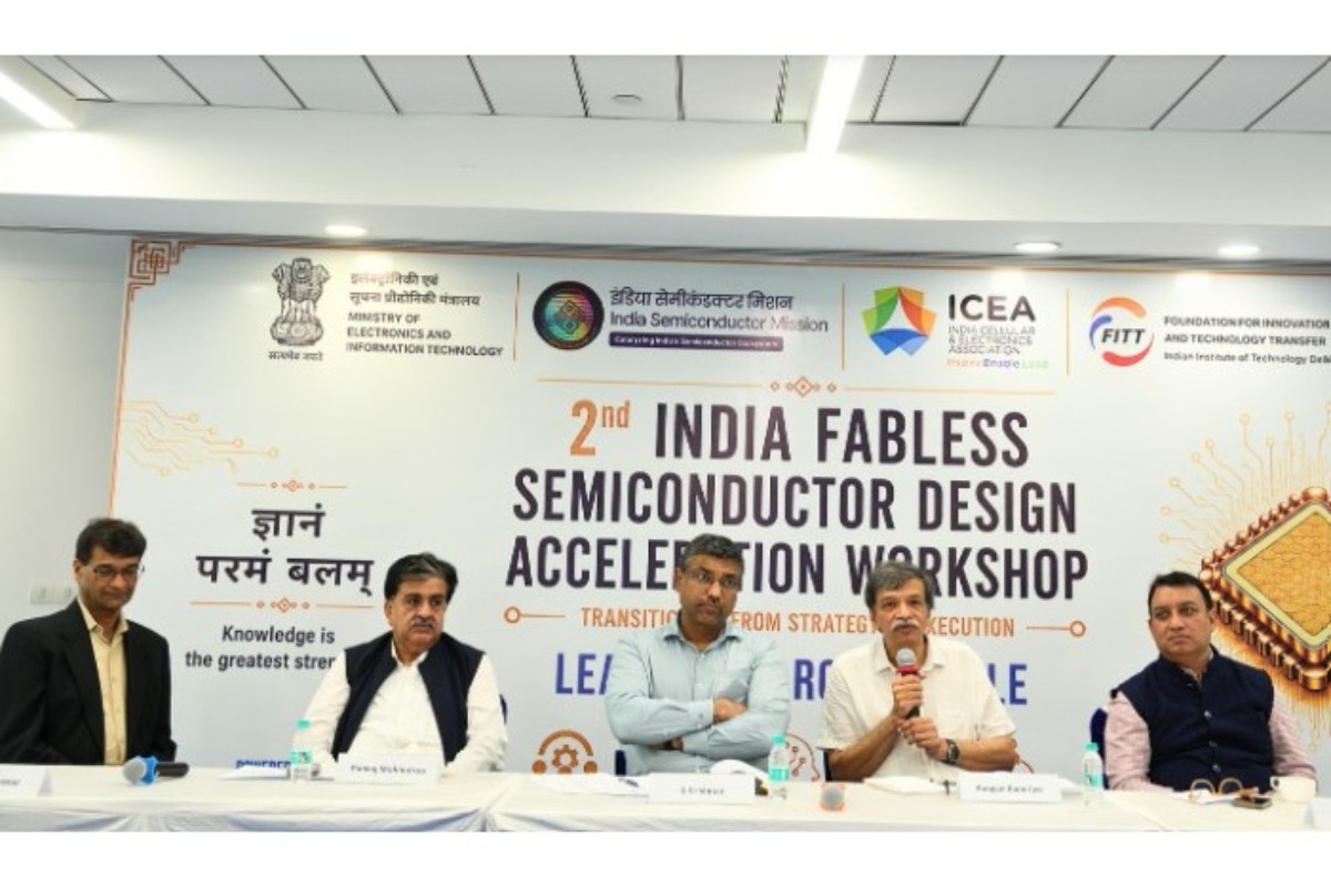 India Fabless Semiconductor Design Acceleration Workshop at IIT Delhi Focuses on IP Creation, Product Development and Semicon 2.0