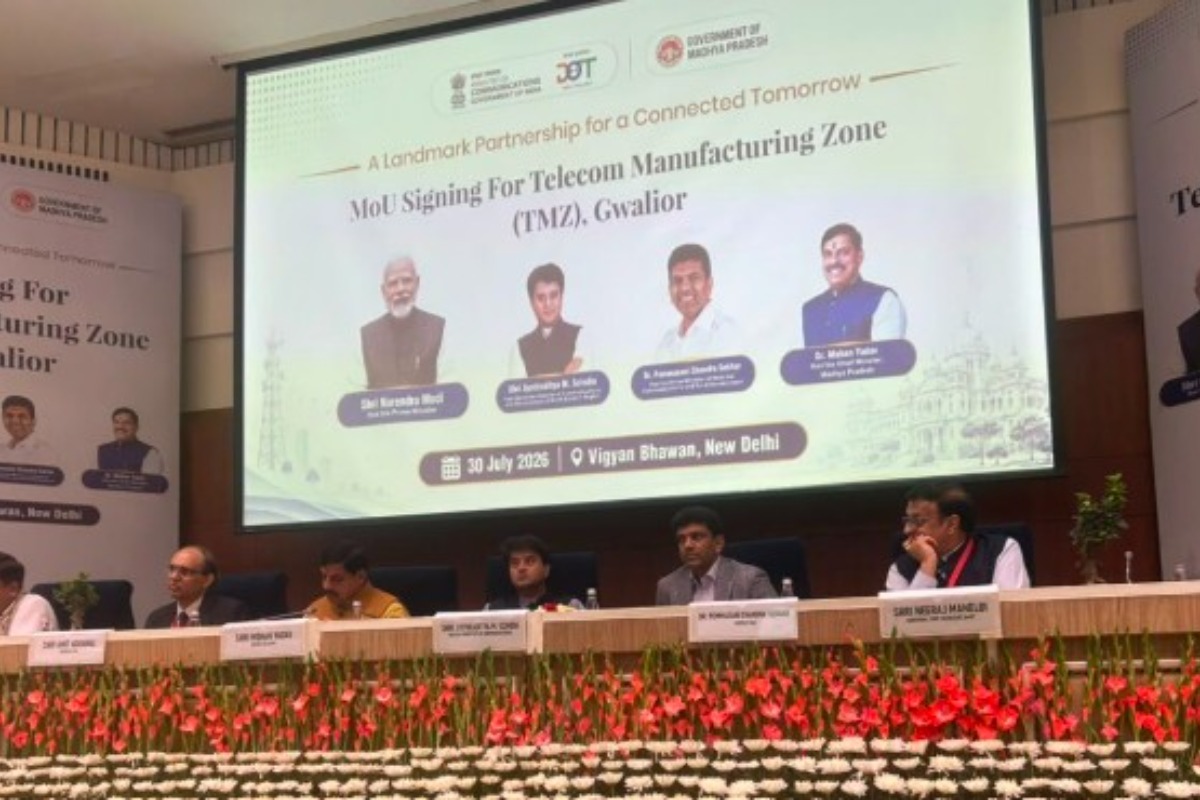 India’s First Telecom Manufacturing Zone in Gwalior: MoU Signed, ₹3,500 Crore Commitments Announced, Mumbai Investors Meet on 4 August 2026